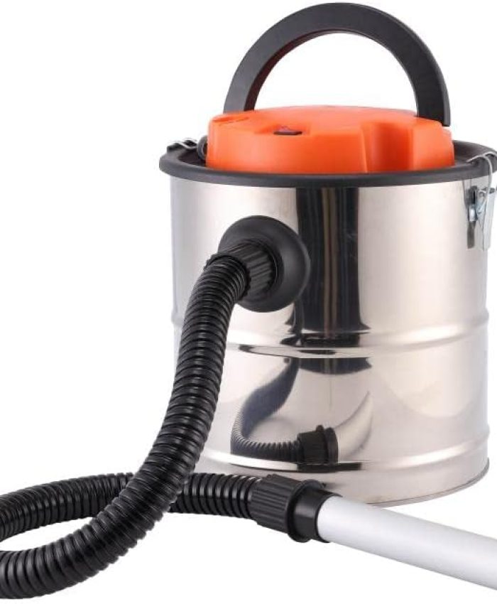 Bikain DI1200INOX– Aspirateur de Cendres, 1200 W, 20 L, Cuve Inox, Argent