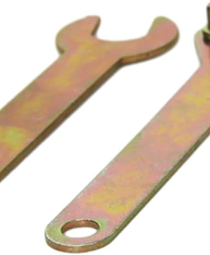 COOLHIYA 1 Paire Clé Pour Meuleuse D&rsquo;angle Outils Meuleuse Dangle Clé à Meuler Clés Angulaires Accessoires Clé En Fer Clé à Ergot Clé De Fer Meuleuse Clé Broyeur Outil De Meulage Le Fer M10