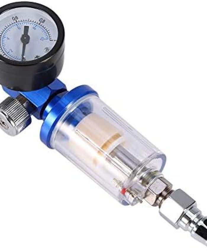 Régulateur de pression d&rsquo;air, ensemble de régulateur d&rsquo;air de pulvérisation de voiture étanche, jauge régulateur d&rsquo;air pneumatique de pulvérisation et séparateur filtre piège à eau d&rsquo;huile e