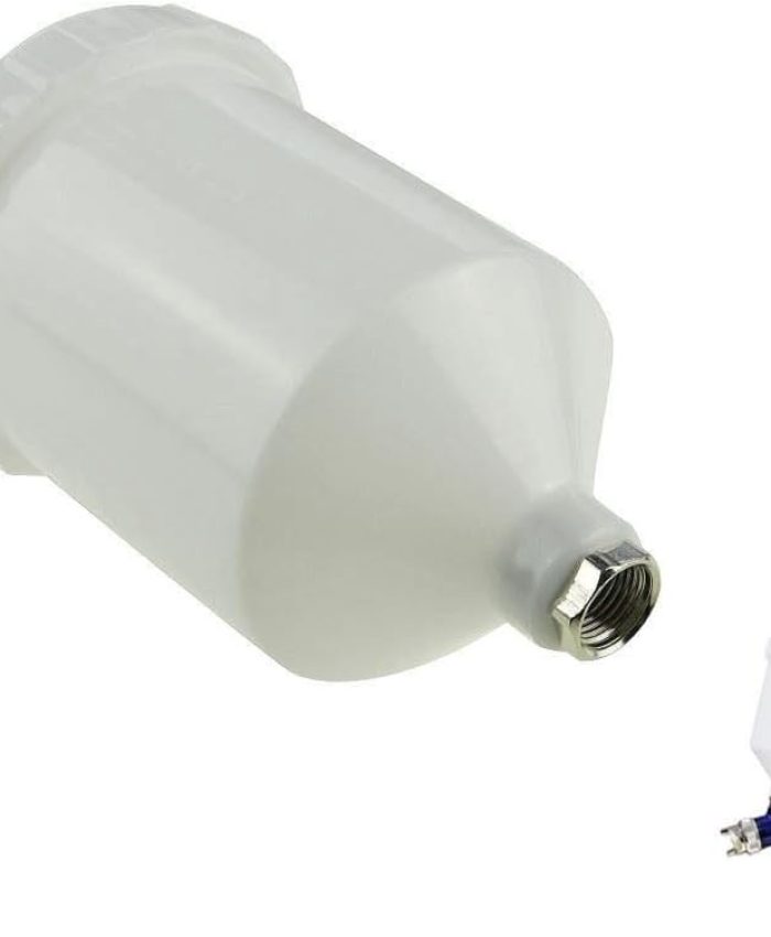 ORAZIO – Pistolet à Peinture HVLP, gobelet en Plastique de 600ml avec connecteur fileté, Convient à la Plupart des Pistolets de pulvérisation de la série Automobile SP22142002