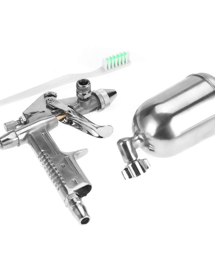 EVTSCAN dernier pistolet de pulvérisation, Mini pistolet de pulvérisation pneumatique en aluminium K-3 professionnel 0.5mm buse 125 ml pour la réparation de peinture de voiture