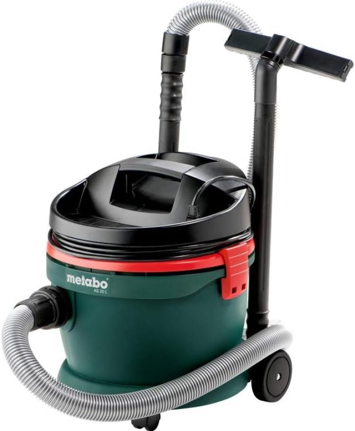 METABO 602012000 – Aspirador para seco y húmedo AS 20 L 1200W depósito 20 litros