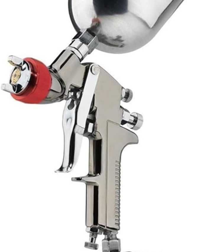 Pistolet à Peinture Outils pneumatiques Pistolet Automobile Meubles Traitement de Surface Pistolet Apprêt Automobile Pulvérisation Peinture Manomètre Outil