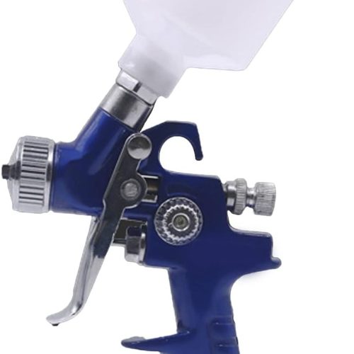 Pistolet à Peinture Pneumatique Avec Buse de 1mm et Pot Transparent, 6,7 x 3,5 x 3,5 Pouces en Alliage D&rsquo;aluminium pour la Réparation de Meubles et de Voitures