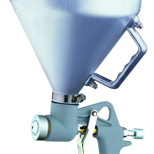 ABAC Pistolet à Plâtre G-534 avec Ventouse de 4500ml, Buses de 4, 6 et 8 mm, Taille Max des Grains de Plâtre de 3 mm, Pression Max de 4 Bars. Taille Du Grain de Plâtre 3 mm, Pression Max. 8 Bar