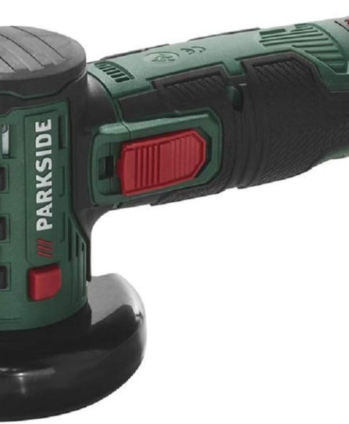 PARKSIDE Meuleuse d&rsquo;angle sans fil PWSA 12-Li A1 (12 V, 19 500 tr/min, 2 A) avec batterie et chargeur rapide – Diamètre du disque : 76 mm