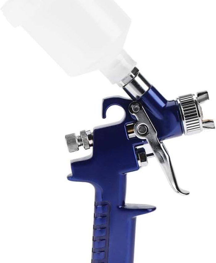 Yosoo Health Gear Pulvérisateur de Peinture de Pistolet pneumatique, Machine de pulvérisation, buse H-2000A Professional 0.8/1.0mm Mini Machine de pulvérisation pneumatique de 125 ML (H-2000A 0.8mm)