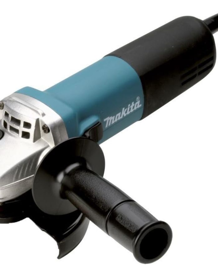 MAKITA 9558NBRZ Meuleuse d&rsquo;angle 840W 125mm, en Aluminium, Bleu, Noir