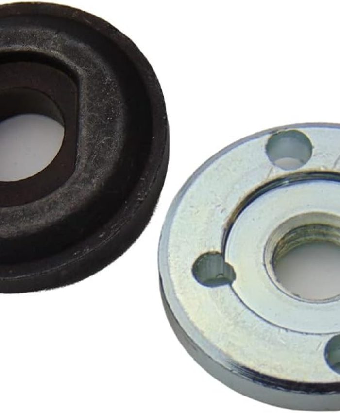Trade-Shop bride de 22 mm + vis à trou frontal M14 pour de nombreuses meuleuses d&rsquo;angle Bosch GWS PWS avec broche filetée M14