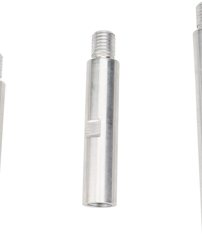 LGEGE Rallonge de meuleuse d&rsquo;angle Barre de liaison, M14 Rallonge d&rsquo;arbre pour meuleuse à eau Polisseuse de voiture 3Pcs Set (75mm 100mm 140mm) pour plus de choix