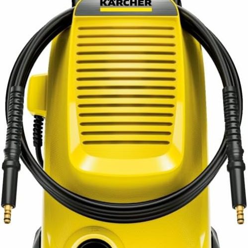Kärcher Nettoyeur Haute Pression K 5 Classic, Pression : max. 145 bar, Débit : 500 l/h, Surface : 40 m²/h, Filtre à Eau, Poids : 5,6 kg, Flexible et Pistolet Haute Pression, Rotabuse, Lance