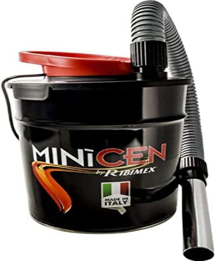 RIBITECH Aspirateur avaleur de Cendres-800 watts-10 litres, ne Sait Pas