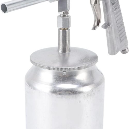 Pistolet de Pulvérisation Pneumatique, Kit de Pistolet de Pulvérisation de Peinture, Pulvérisateur d&rsquo;air de Peinture Pneumatique à Alimentation par Siphon en Acier Inoxydable en