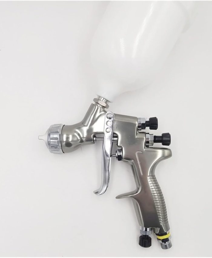 Pistolet à Peinture Pistolet à Peinture Automatique Boutique Pistolet à Peinture Manuel Outils pneumatiques Pistolet de réparation du Cuir buse HVLP 1.3mm Tasse 600ml (Color : A)