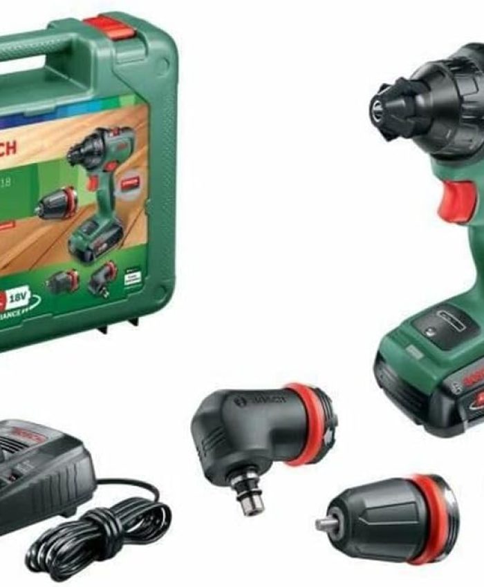 Bosch Home and Garden Perceuse-visseuse sans-fil- AdvancedDrill 18 (livrée avec 1 batterie 2,5Ah, set de 3 mandrins, moteur Brushless)