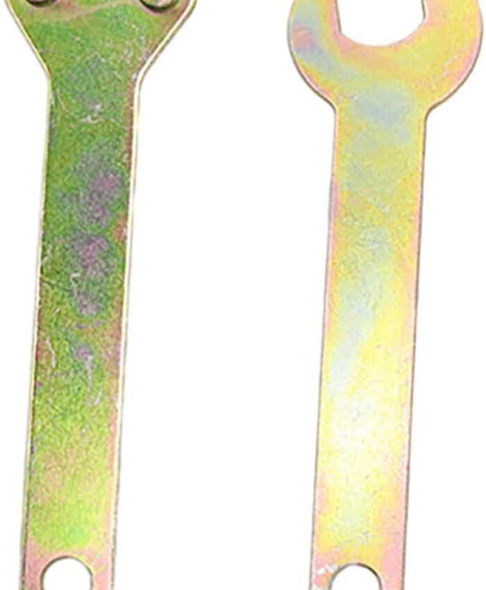 Angoily 1 Paire Clé Pour Meuleuse D&rsquo;angle Clé Pour Meuleuse Dangle Outil De Meuleuse Dangle Clé à Ergot Pour Meuleuse Dangle Outil De Démontage Du Broyeur M10 Bague Le Fer Lame De Scie