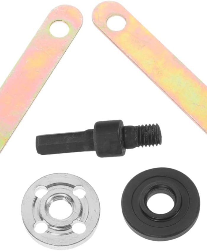 Uonlytech 1 Jeu Tige D&rsquo;adaptation Pour Meuleuse D&rsquo;angle Clé Pour Kit De Fixation Pour Meuleuse Dangle Adaptateur Pour Meuleuse Dangle Électrique Broyeur Extension Acier Inoxydable Corindon