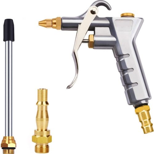 Drado Pistolet à air Comprimé, Pistolet de Soufflage d&rsquo;air pour 1/4 « BSP German Raccord Rapide Soufflettes Haute Pression Outil de Nettoyage de Compresseur d&rsquo;air Pneumatique