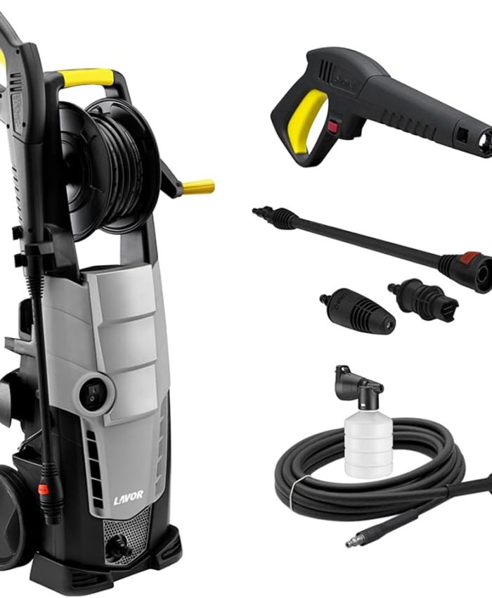 Lavor Nettoyeur Haute Pression Galaxy 160 Essential GL avec Enrouleur, Puissance 160 Bar Max, Débit 510 l/h Max, Moteur 2500W