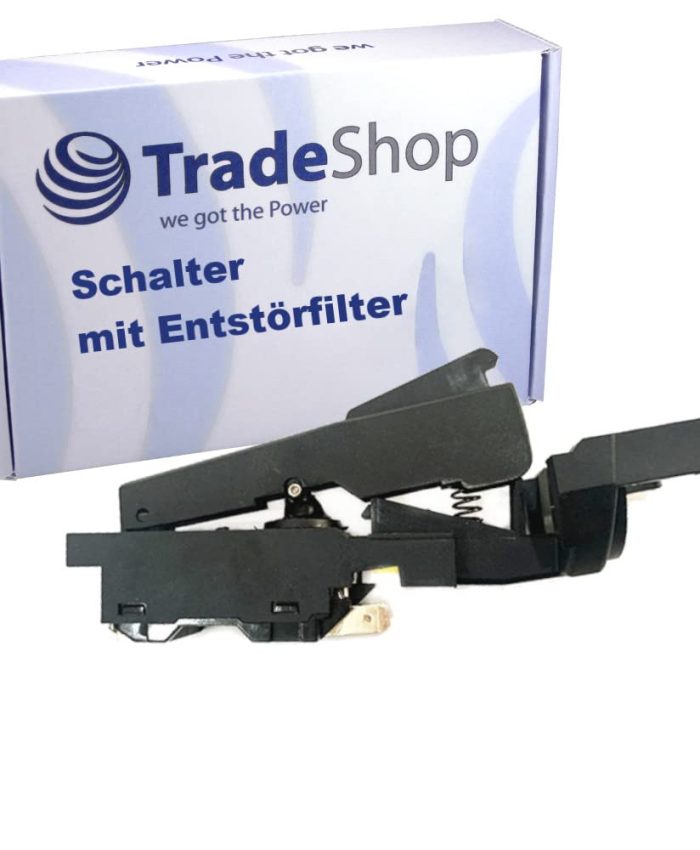 Trade-Shop Interrupteur/interrupteur/unité de commutation électronique compatible avec Dewalt Black & Decker Craftsman Meuleuse d&rsquo;angle Outils électriques