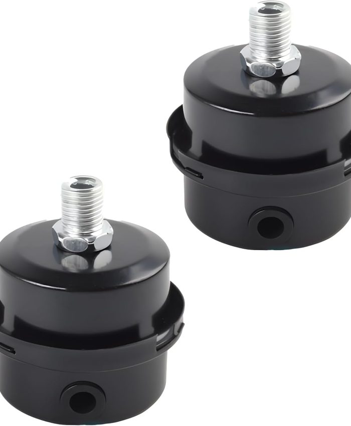 2 Pièces Filtres à Air Compresseurs, 3/8″ 16mm Filtres de Silencieux, Compresseur d’air Filtre Silencieux, Air Compresseur Silencieux Filtre, pour les Chaudières à Compresseur D’air