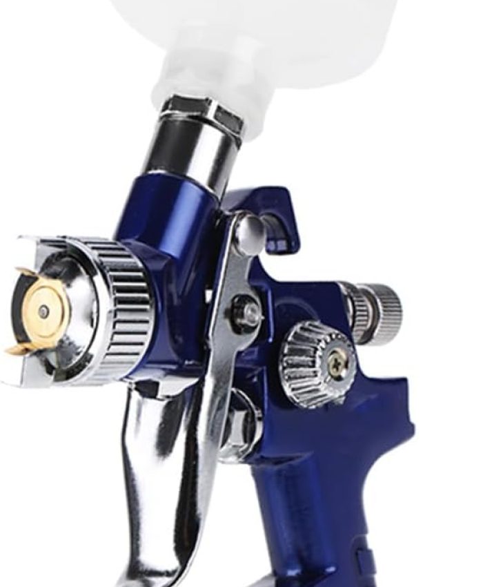 Fafeicy 0.8/1.0mm buse 125ml Mini Jet pneumatique Gu-n, pour la réparation de Peinture de Voiture H-2000A(H-2000A 0.8mm), Pistolet À Peinture