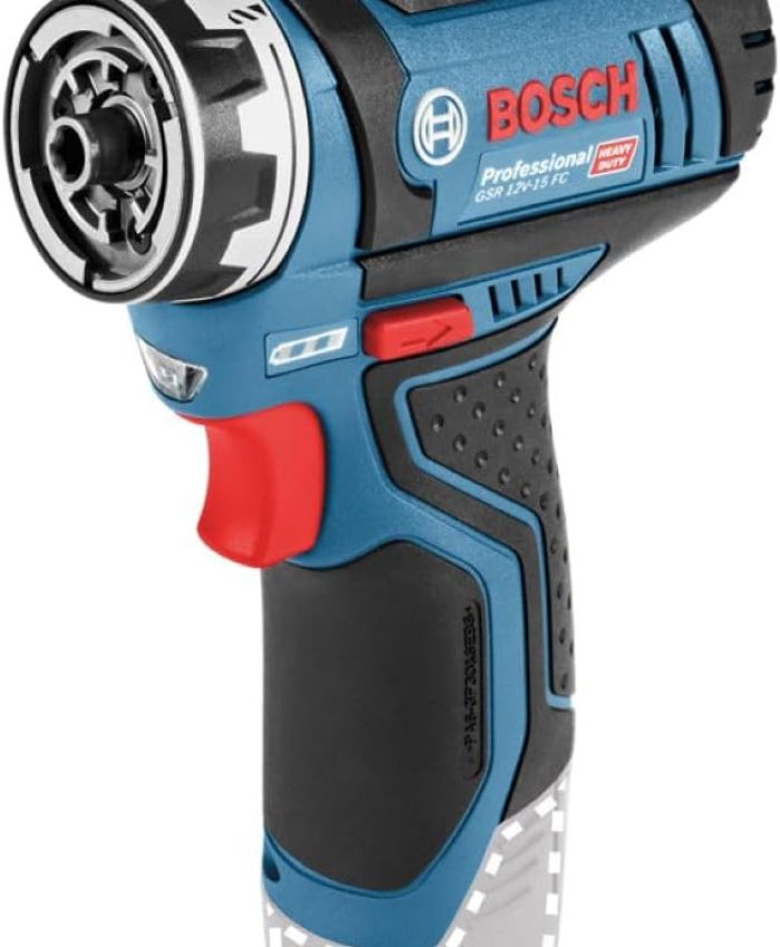 Bosch Professional 12V System perceuse-visseuse sans-fil GSR 12V-15 FC (sans batterie ni chargeur, dans boîte carton) – système FlexiClick
