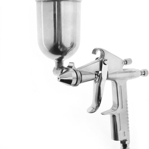ChgImposs Mini pistolet à peinture pneumatique avec buse de 0,5 mm de diamètre pour cuir et peinture murale