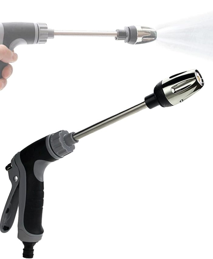 Vordpe Nettoyeur Turbo pour Tuyau d&rsquo;arrosage, buse/seringue de Pistolet Haute Pression, Nettoyeur Haute Pression Turbo pour Tuyau de 1/2 Pouce, Tout Tuyau d&rsquo;arrosage (1 pièce)