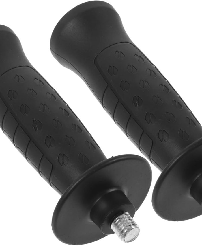 UPKOCH 2 Pièces Poignée de meuleuse d&rsquo;angle remplacement de la poignée de la meuleuse dangle accessoires pour meuleuse dangle fil broyeur poignée avant Composant m8 annexe Métal