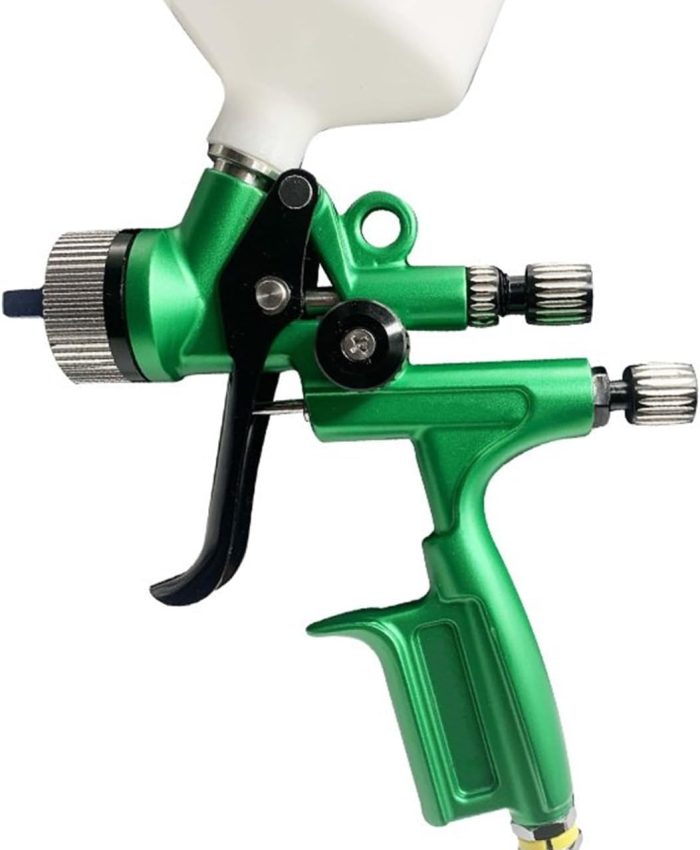 Pistolet à Peinture Pistolet pulvérisateur sur Pot Finition Automobile Peinture Haute pulvérisation Tôlerie Pistolet pulvérisateur Outils pneumatiques Outillage Pistolet à Peinture Peinture