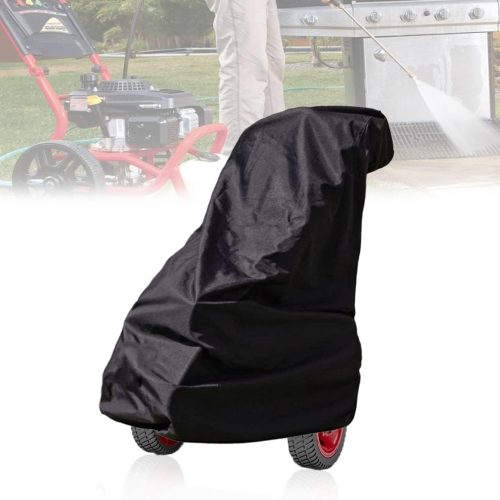 Couvercle de Nettoyeur Haute Pression étanche 210d Nettoyeur Haute Pression Robuste protège – Mains Jardinage finisseur, 24,5&Prime; H x 34,5&Prime; L x 18,5&Prime; L,Noir
