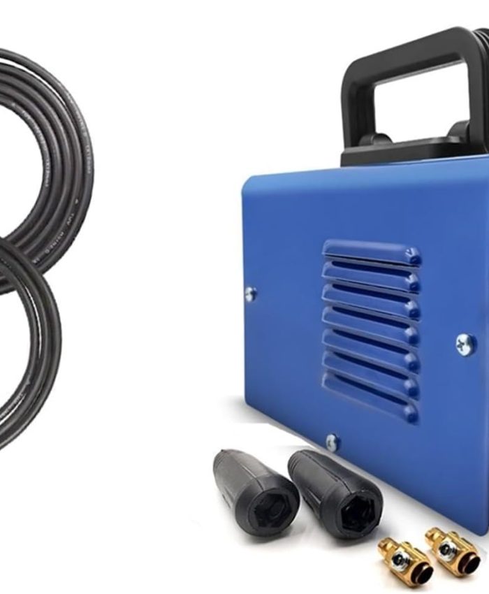 Kit de fer à souder Machine à souder portable, machine à souder à l&rsquo;arc 250 A entièrement automatique domestique de qualité industrielle, petit soudage électrique tout en cuivre avec facile à transpor