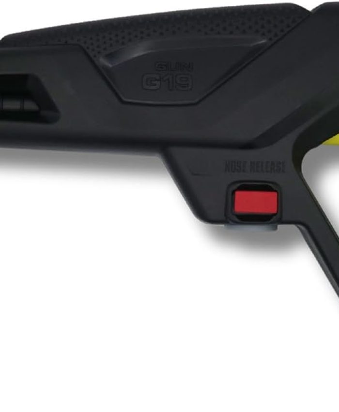 Pistolet Lavor G&rsquo;19 – Nouvelle Version Améliorée et Ergonomique. Convient à Tous Les Nettoyeurs Haute Pression Lavor Eau Froide avec Raccord Rapide