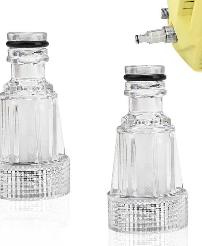 2 pièces Filtre à Eau pour Nettoyeur Haute Pression, Protégez Votre Pompe et Optimisez Vos Travaux de Nettoyage, pour Les raccords de Jardin, pour Nettoyeur Haute Pression (2 pcs)