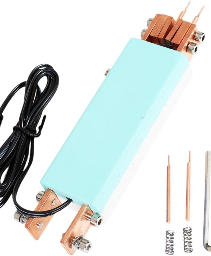 Machine à souder par points, soudeuse par points – Accessoire de machine à souder à gâchette automatique pour batterie 18650,Stylo de soudage par points de type intégré, stylo de soudage par points de