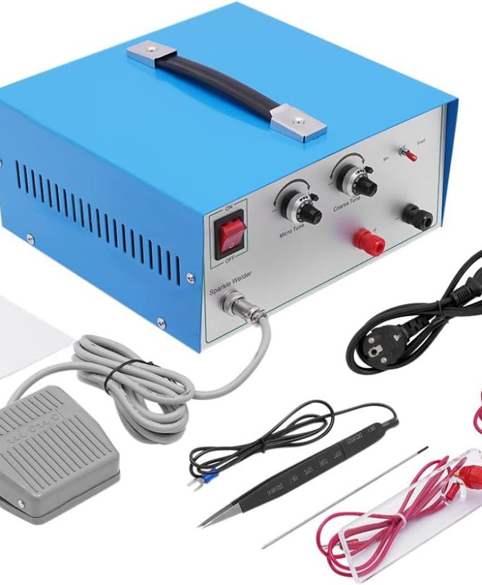 Spot welder Poste à souder par points pour bijoux Machine à souder électrique pour bijoux Soudage à impulsion Outil de soudage par points de pouls 220 V (80 A)