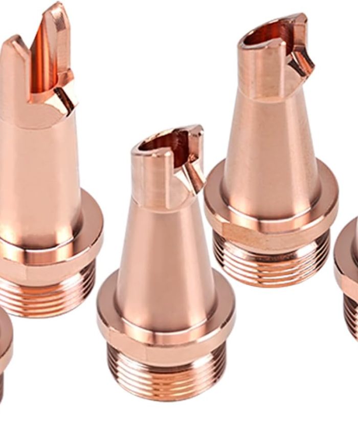 LYXCTECH Lot de 9 buses de soudage laser pour pistolet de soudage au laser, filetage M16 en cuivre, machine à souder CNC, accessoires industriels
