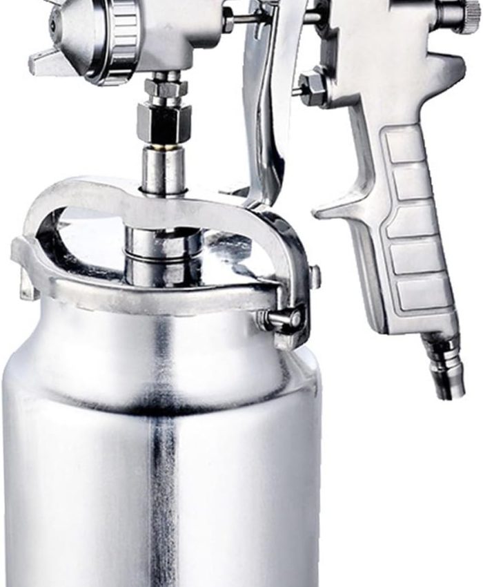 Pistolet Pulvérisateur À Alimentation Siphon 1000ml Buse 2mm Pour Pulvérisateur Peinture Pistolets Pneumatiques