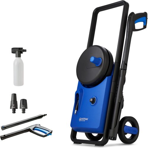 Nilfisk Core 140 Nettoyeur Haute Pression avec Contrôle de la Pression – Haute performance pour la Maison, le Jardin et Voiture (1800 W)