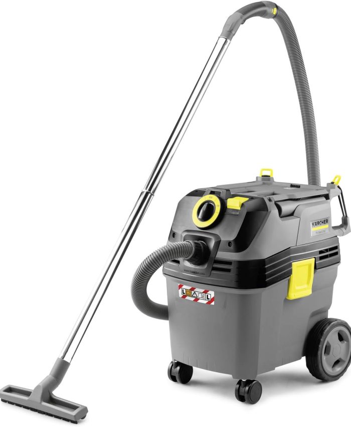 Kärcher COU72819 1.148-221.0, NT 30/1 AP L Aspirateur Eau et poussière, Compact et Haut de Gamme avec 1.380 W et Une cuve de 30 l, Gris, Staubklasse L, 1380 W, 30 liters, 70 décibeles