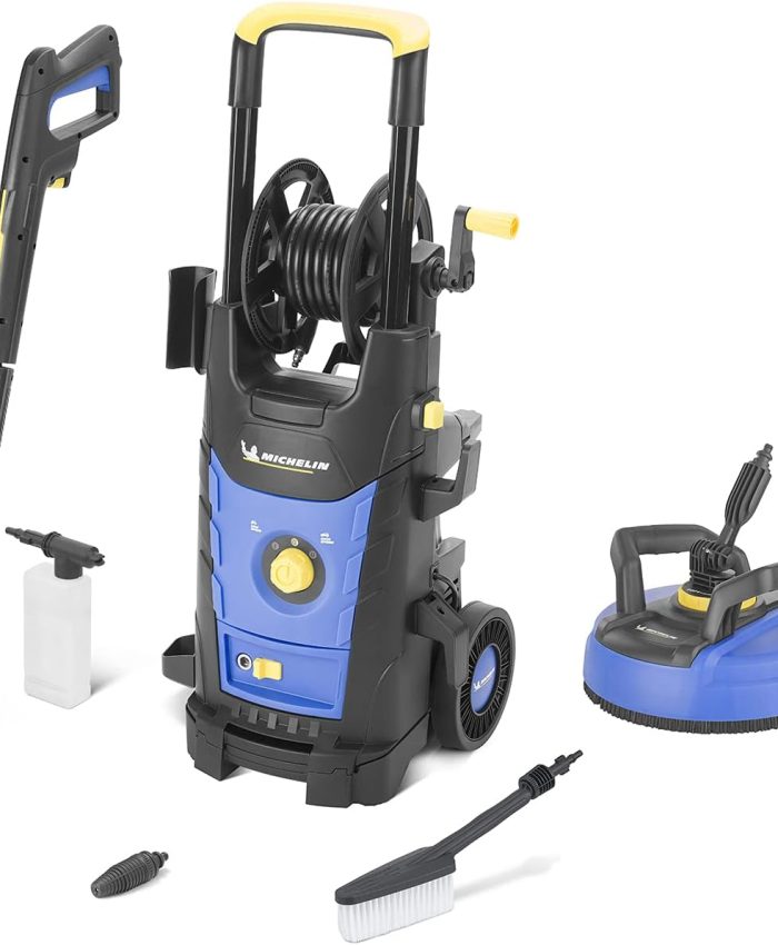 Michelin Nettoyeur Haute Pression MPX25EHDSP avec Double Speed System (2500 W, 170 bar, 500 l/h)