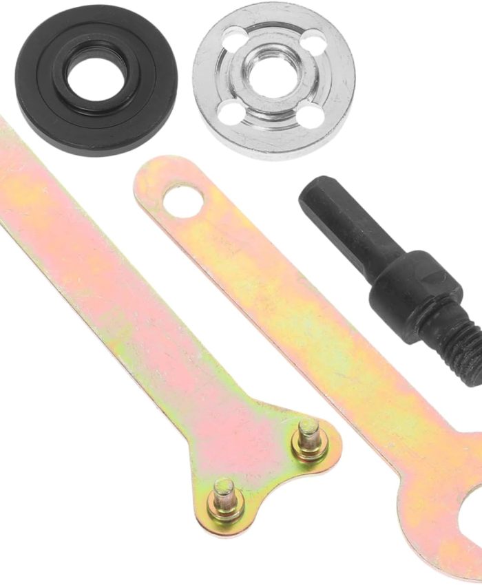 jojofuny 1 Jeu Tige d&rsquo;adaptation pour meuleuse d&rsquo;angle adaptateur pour meuleuse dangle électrique clé pour broyeur Des noisettes clé à écrou de meuleuse adaptateur pour meuleuse d&rsquo;angle