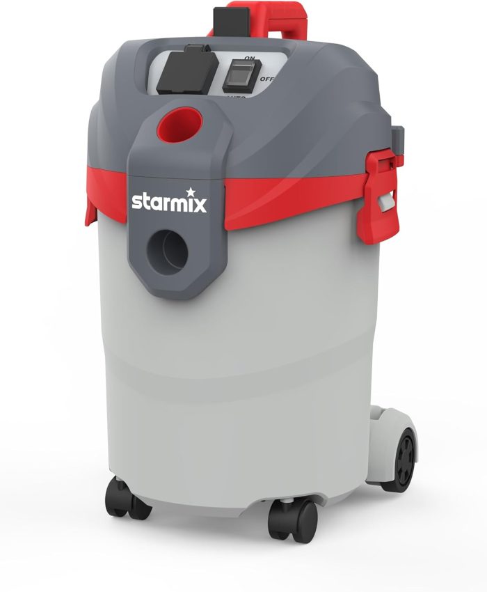 Starmix, Aspirateur Eau et poussière Flexo AP-1420, 1400 Watts, 20 litres, Fonction de soufflage