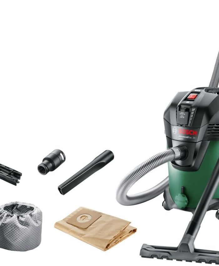 Bosch Home and Garden 06033D12W0 Aspirateur eau et poussière AdvancedVac 20