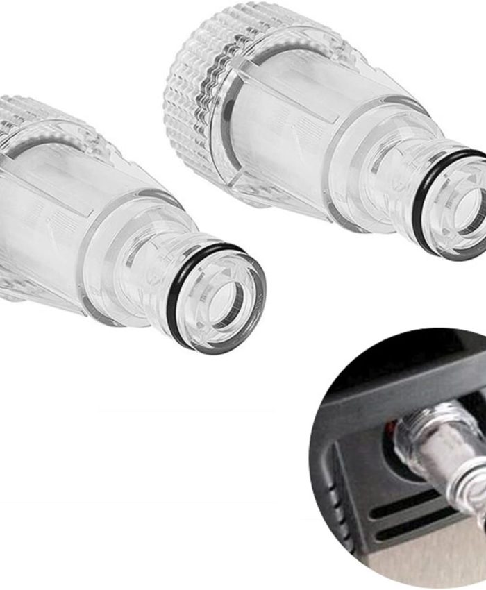 Filtre à Eau pour Nettoyeur Haute Pression,Filtre D&rsquo;Admission d&rsquo;eau pour Nettoyeur Haute Pression,Raccords de Jardin,Compatible avec Les Connecteurs de Jardin, 2 Pièces
