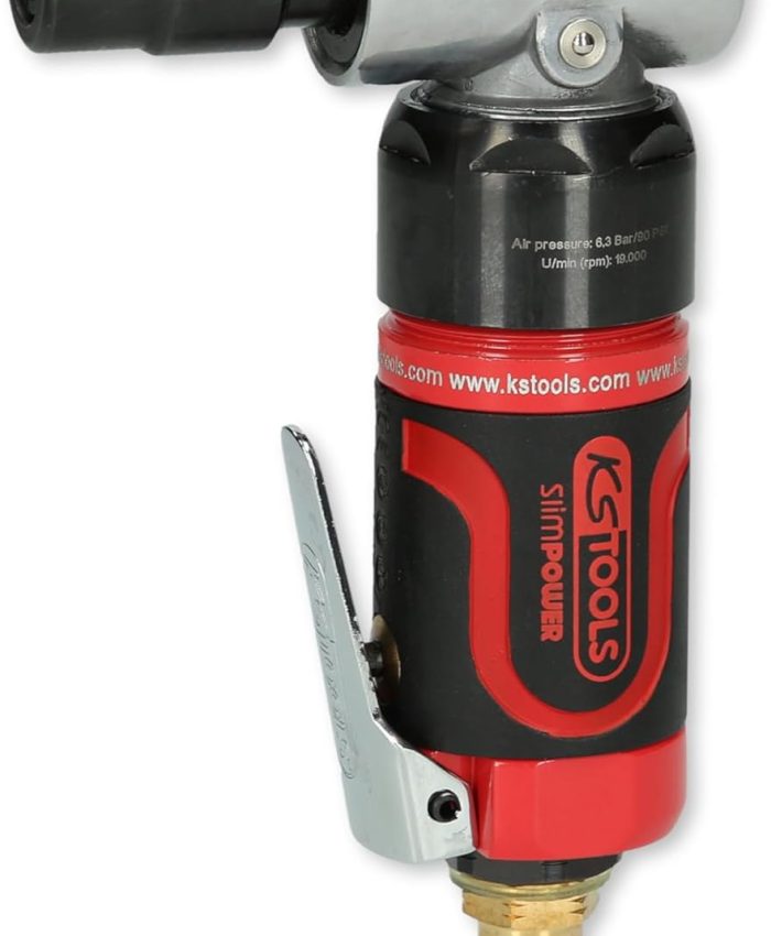 KS Tools – 515.5535 – Mini-meuleuse d&rsquo;angle pneumatique Slimpower – 6 mm