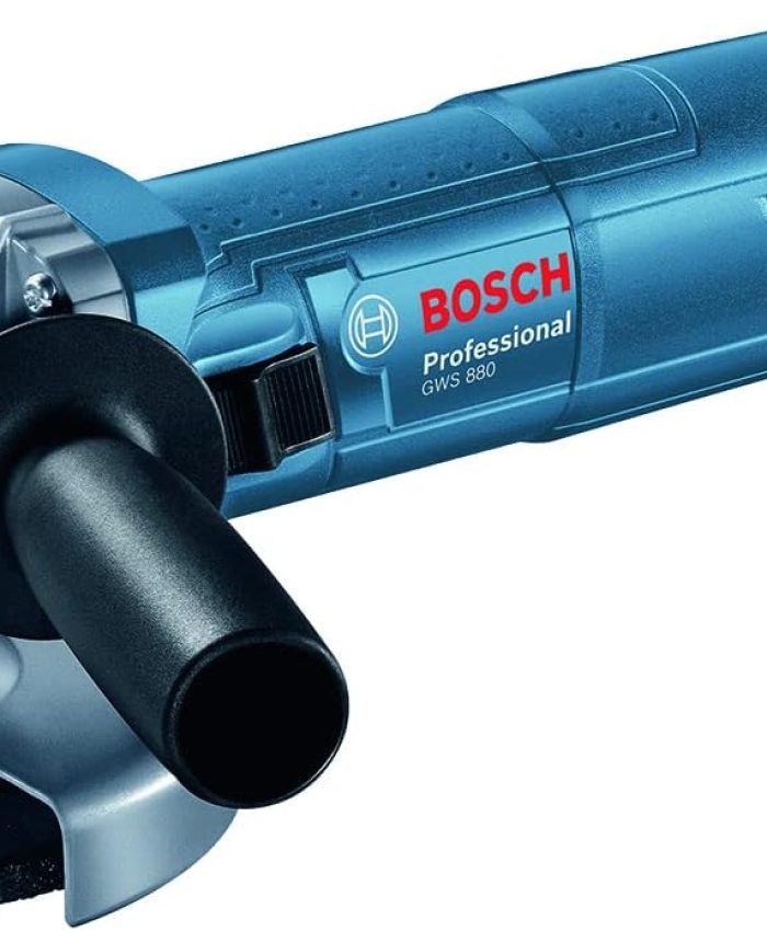 Bosch Professional meuleuse angulaire GWS 880 (880 W, Ø de disque : 125 mm, régime à vide : 11 000 tr/min, dans une boîte carton)