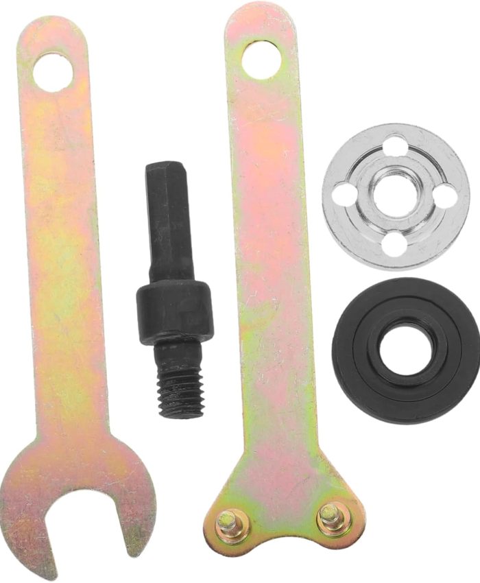 Gadpiparty 1 Jeu Tige d&rsquo;adaptation pour meuleuse d&rsquo;angle adaptateur pour meuleuse dangle clé pour broyeur Des noisettes Adaptateur perceuse meuleuse d&rsquo;angle réaménager noix