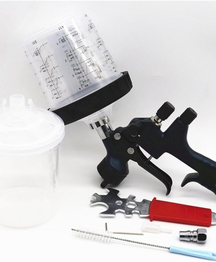 Pistolet à Peinture LVLP Pistolet 1.3MM buse Air Peinture Pistolets aérographe pour Peinture Pistolet à Peinture 2019 Pistolet Pistolet pneumatique (Color : B)